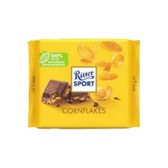 Ritter Sport Milk Chocolate with Cornflakes 100g 